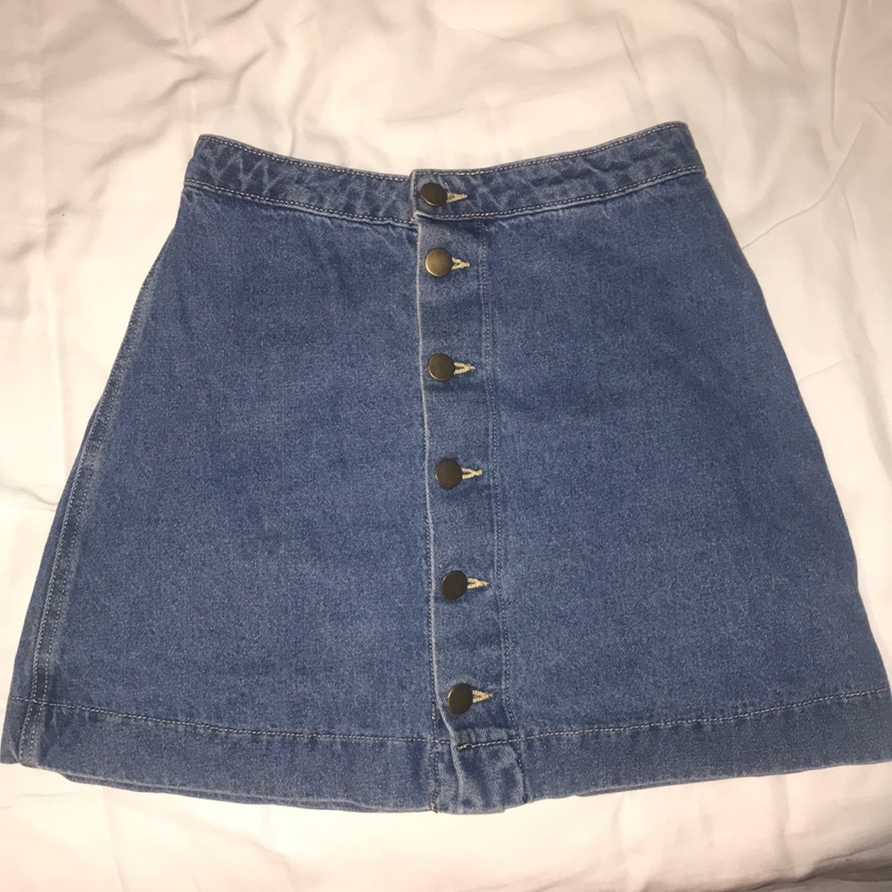 American appeal jean skirt